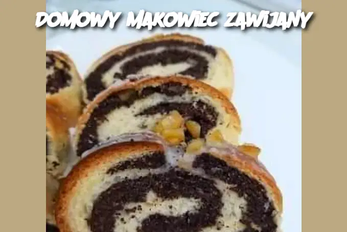 Domowy makowiec zawijany