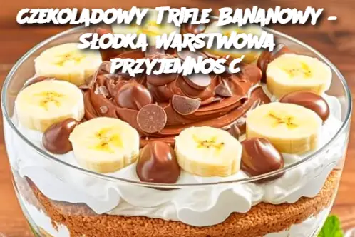 Czekoladowy Trifle Bananowy – Słodka Warstwowa Przyjemność