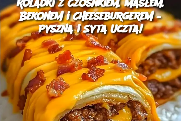 Roladki z Czosnkiem, Masłem, Bekonem i Cheeseburgerem – Pyszna i Syta Uczta!