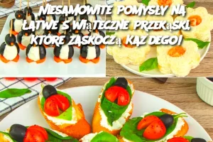 3 Niesamowite Pomysły na Łatwe Świąteczne Przekąski, Które Zaskoczą Każdego!