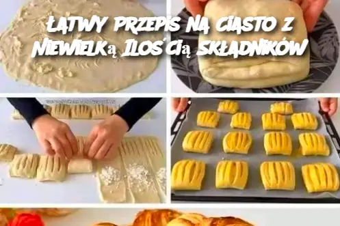 Łatwy Przepis na Ciasto z Niewielką Ilością Składników