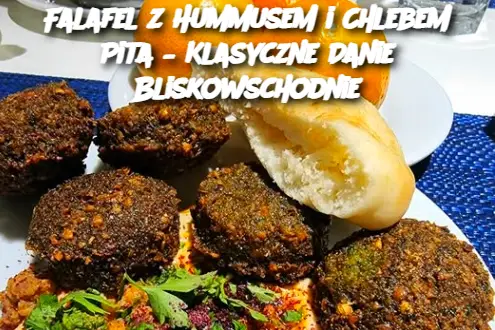 Falafel z Hummusem i Chlebem Pita – Klasyczne Danie Bliskowschodnie