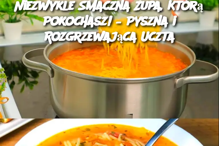 Niezwykle Smaczna Zupa, Którą Pokochasz! – Pyszna i Rozgrzewająca Uczta