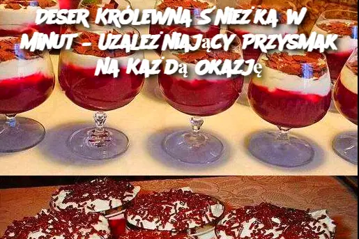 Deser Królewna Śnieżka w 5 Minut – Uzależniający Przysmak na Każdą Okazję