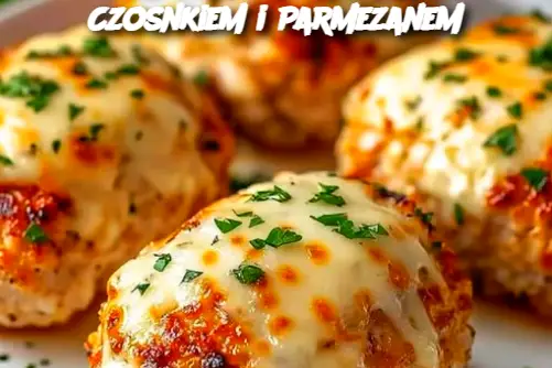 Przepis na Pieczone Mini Pulpeciki z Kurczaka z Czosnkiem i Parmezanem