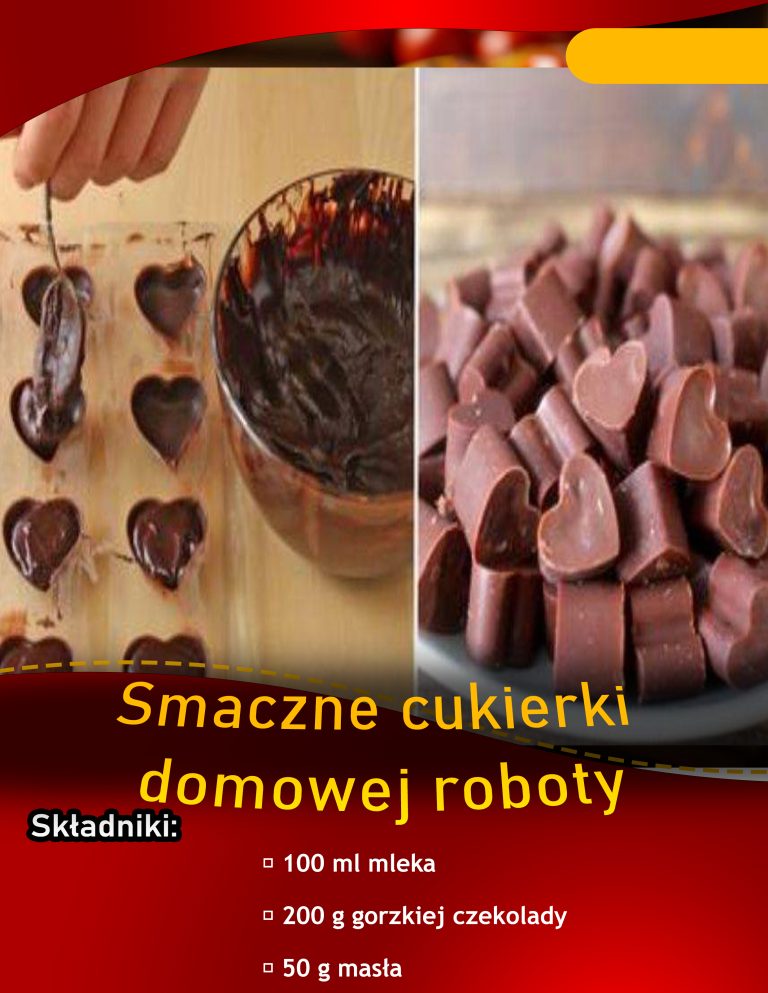 Naturalne i smaczne cukierki domowej roboty