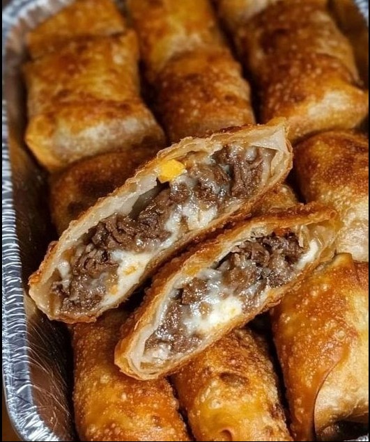 Roladki Jajeczne Philly Cheesesteak