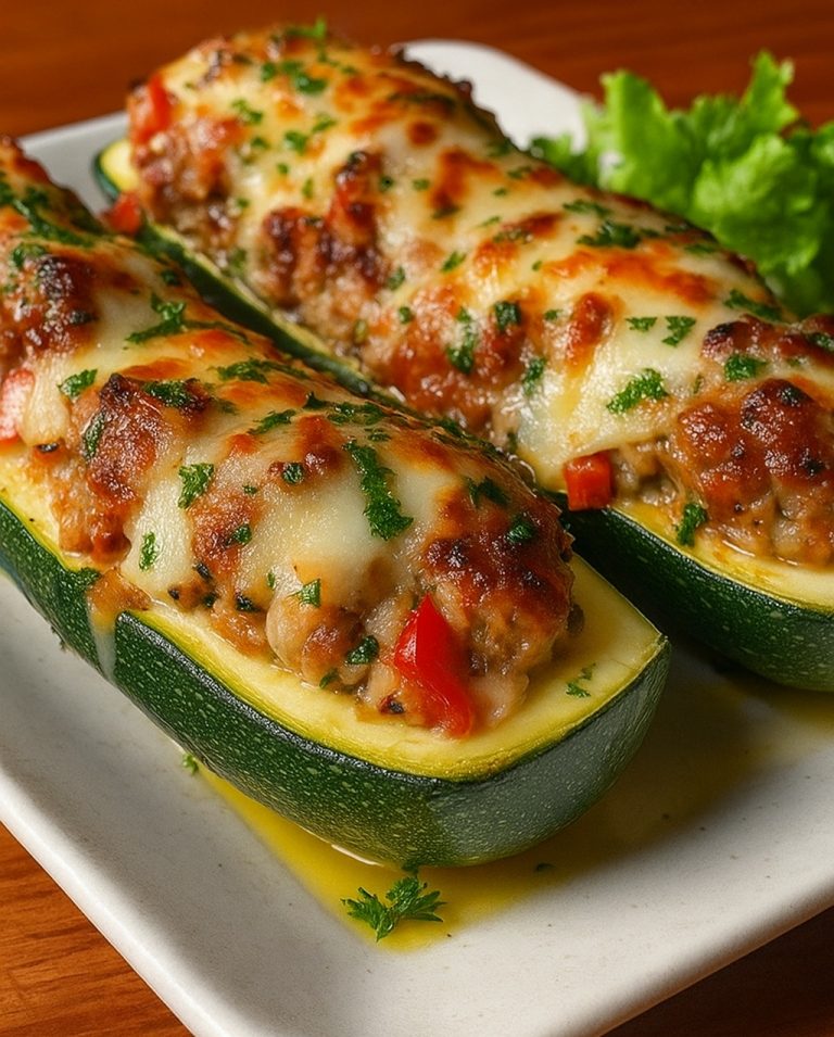 Faszerowane cukinie: