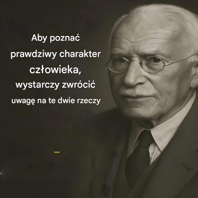 Aby poznać prawdziwy charakter człowieka, wystarczy zwrócić uwagę na te dwie rzeczy