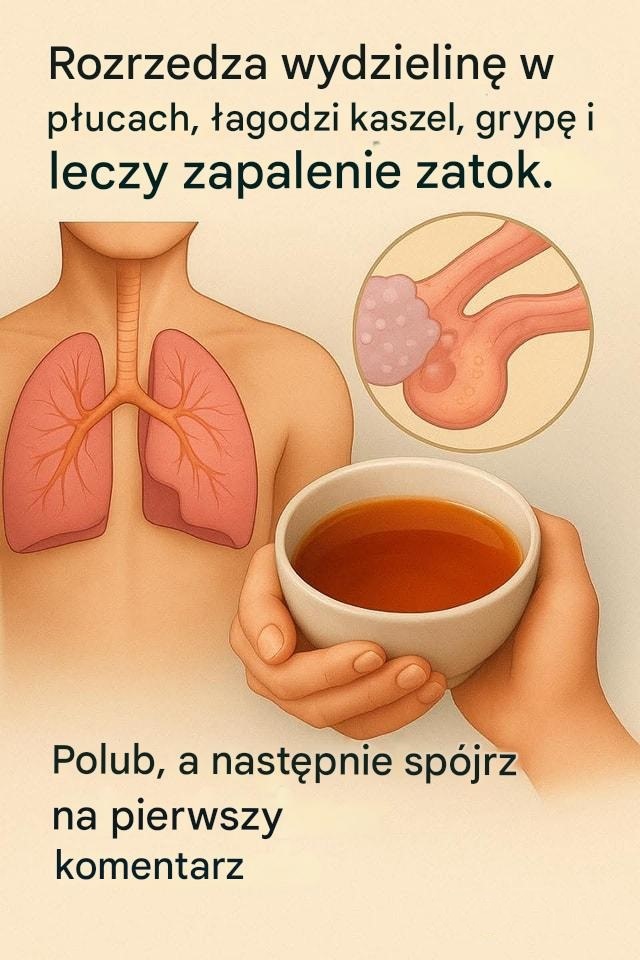 Babciny sposób na pozbycie się flegmy i udrożnienie dróg oddechowych