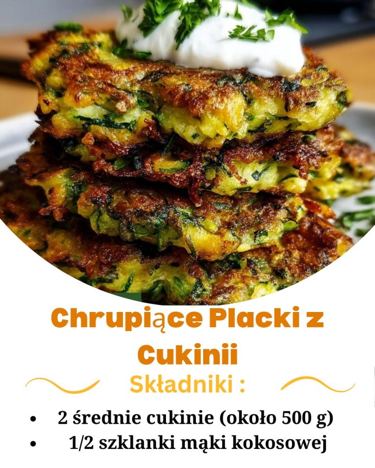 Chrupiące Placki z Cukinii