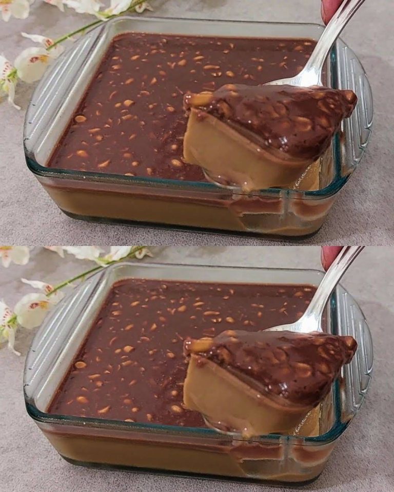 Kremowy deser kawowo-czekoladowy z orzeszkami ziemnymi