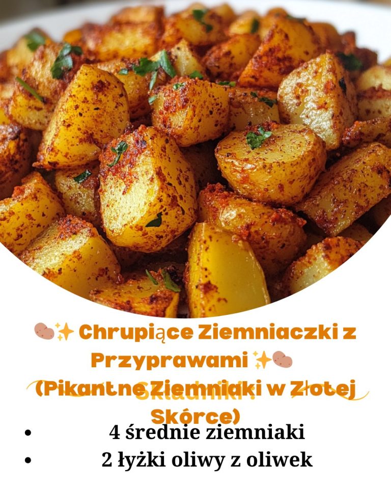 Chrupiące Ziemniaczki z Przyprawami