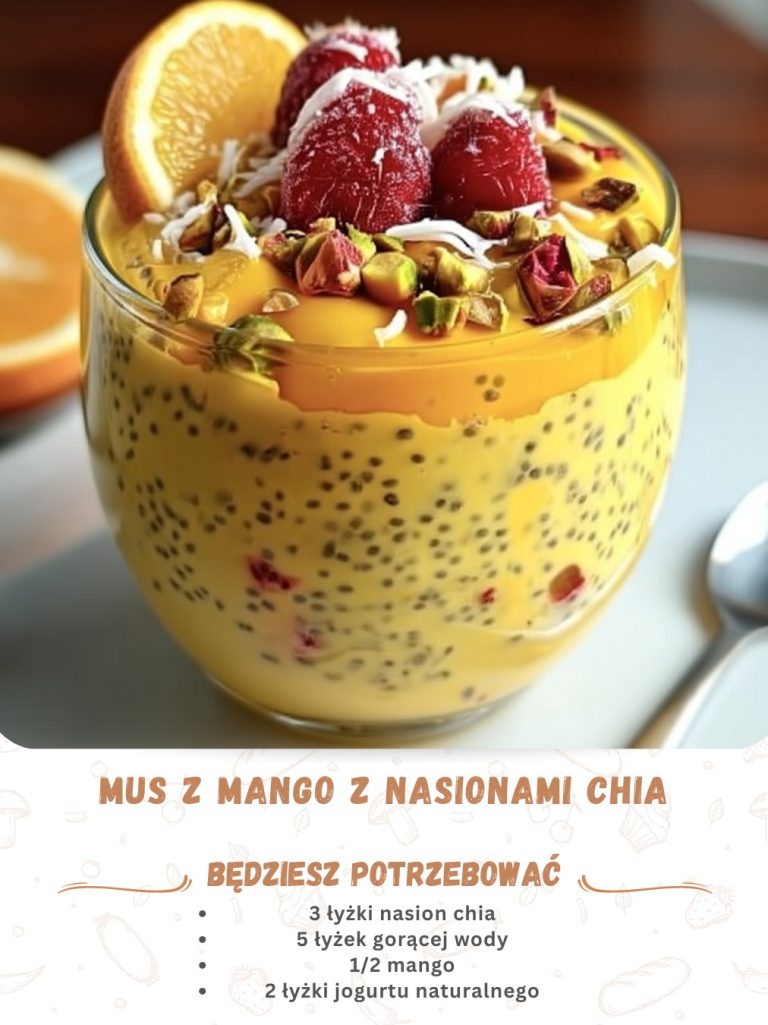 MUS Z MANGO Z NASIONAMI CHIA 🍮🥥