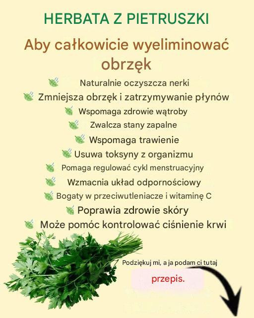 Siła pietruszki: Odkryj 20 jej zalet i dowiedz się, jak przygotować herbatę z pietruszki dzięki temu szczegółowemu przepisowi.Pełny artykuł w pierwszym komentarzu