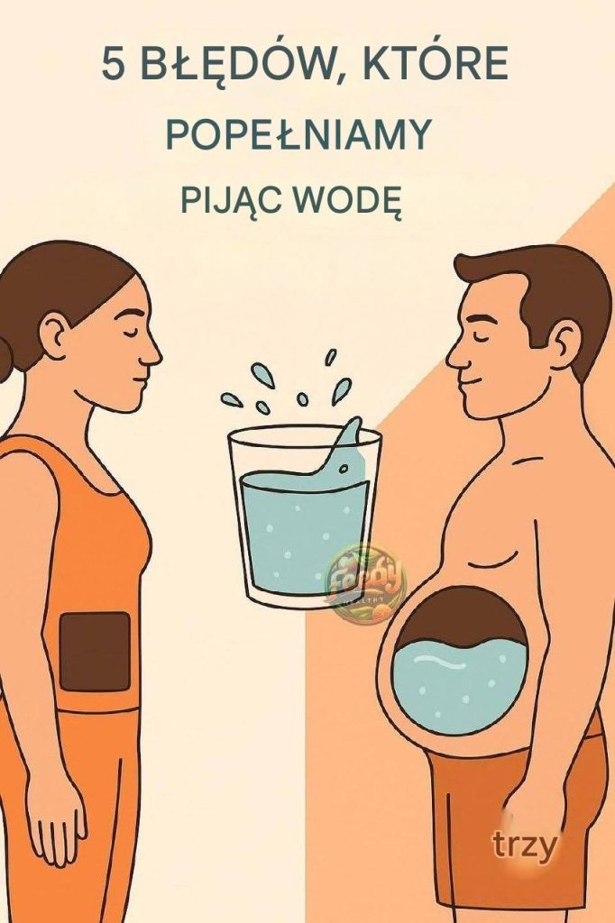 5 częstych błędów podczas picia wody, które mogą mieć wpływ na Twoje zdrowie