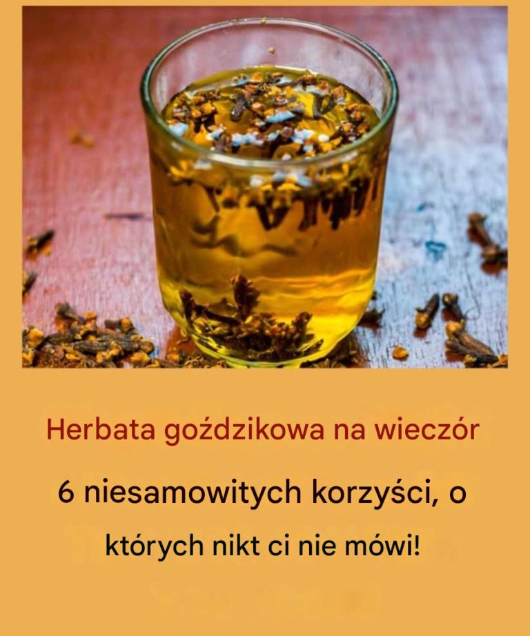 Herbata goździkowa na wieczór: 6 niesamowitych korzyści, o których NIKT Ci nie mówi! Muszę coś powiedzieć, aby nadal otrzymywać moje przepisy. Dziękuję. Przepis w (komentarzu).